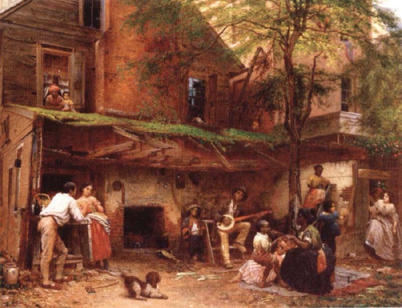 Negro life at the South, Eastman Johnson
